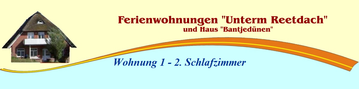 Wohnung 1 - 2. Schlafzimmer